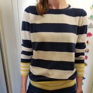 Striped cashmere sweater